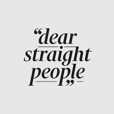 Dear Straight People logo
