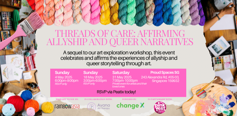 4 May 25 – Threads of Care: Affirming Allyship and Queer Narratives